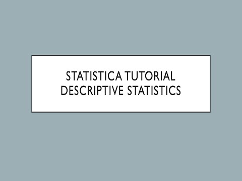 statistica software free